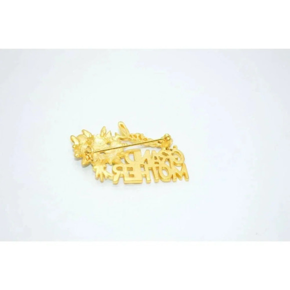 Danecraft White Green Enamel Special Grandmother - Picture 4 of 5